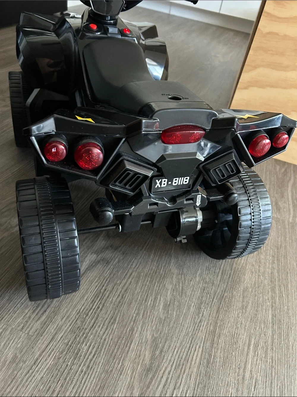 Kids Ride-On Quad ATV - Black